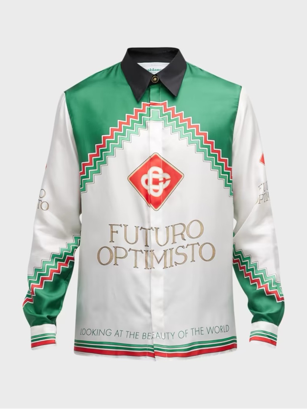 Men's Futuro Optimisto Silk Sport Shirt